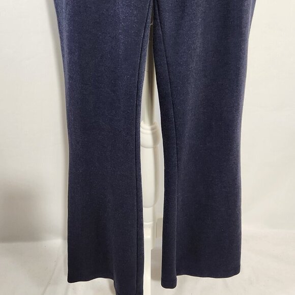 Fishers Finery Women's Ponte Knit Pull-on Boot Leg Work Pant Navy Size SP Career - Picture 5 of 14